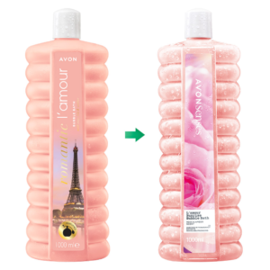 Płyn do kąpieli Romantyczna Miłość Róża i Ciepły Bursztyn 1000 ml