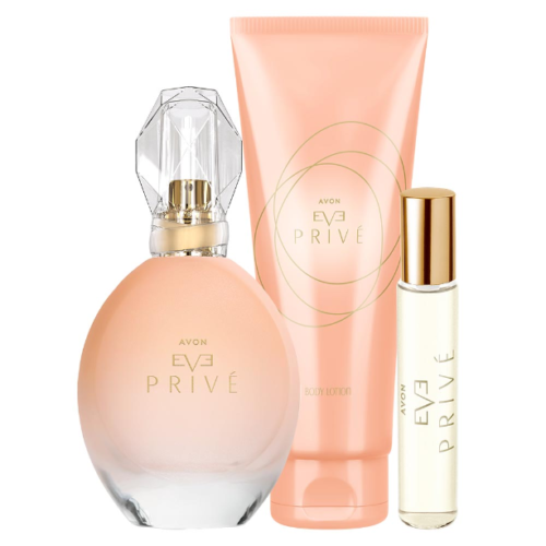 Zestaw trzech kosmetyków Eve Privé dla Niej