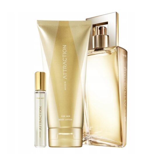 Zestaw upominkowy Attraction Perfumy Balsam Perfumetka