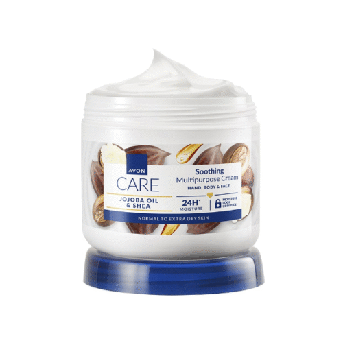 Kojący krem do twarzy, rąk i ciała 3w1 z olejkiem jojoba i masłem shea - 400ml
